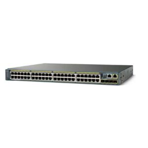 Cisco switch Catalyst 2960x 48 Port gigabit ethernet PoE+ 740W LAN Base 2* SFP+ 10GB Uplink