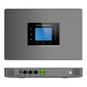 UCM6300A Grandstream Audio IP PBX appliance, 2x GbE PoE LAN/WAN, 1 Hot Standby port, 250 SIP users, 50 concurrent calls, UCM RC, 12V/1.5A PSU